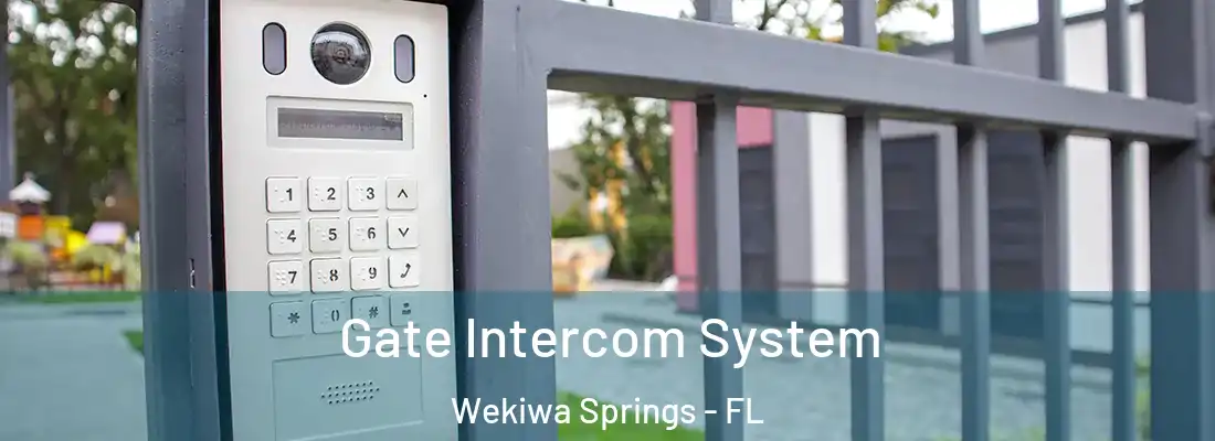 Gate Intercom System Wekiwa Springs - FL