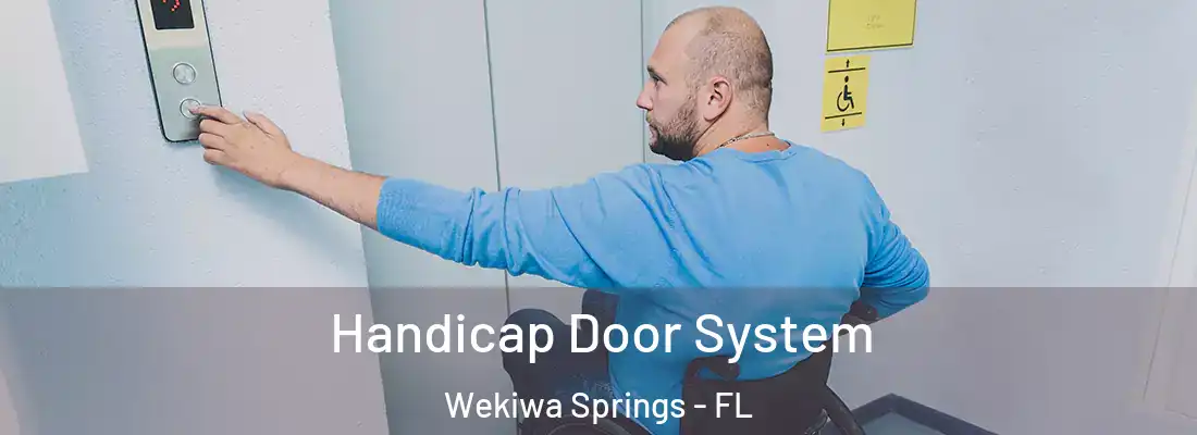 Handicap Door System Wekiwa Springs - FL