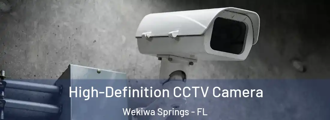 High-Definition CCTV Camera Wekiwa Springs - FL