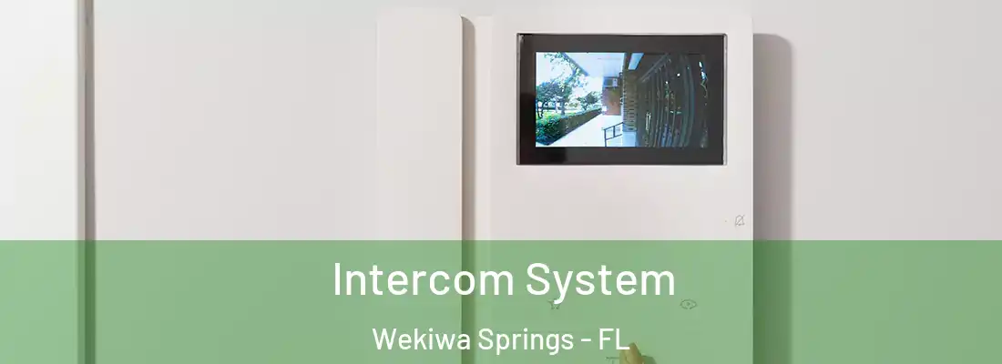 Intercom System Wekiwa Springs - FL