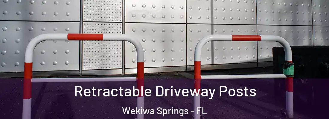 Retractable Driveway Posts Wekiwa Springs - FL