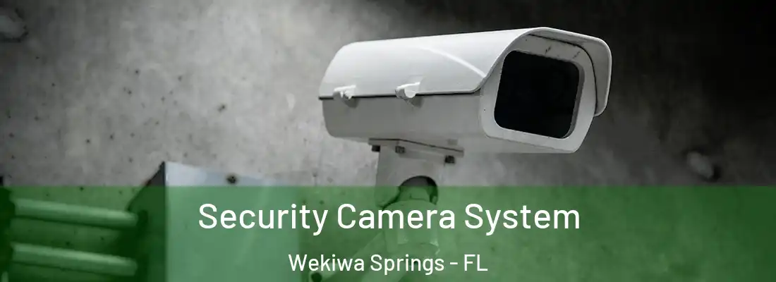 Security Camera System Wekiwa Springs - FL
