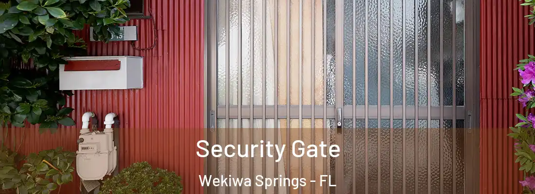 Security Gate Wekiwa Springs - FL