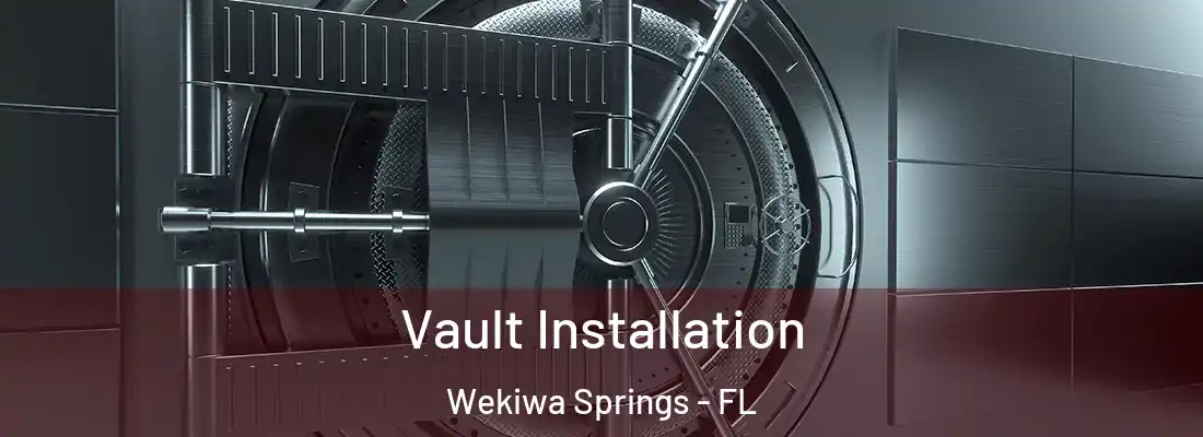 Vault Installation Wekiwa Springs - FL
