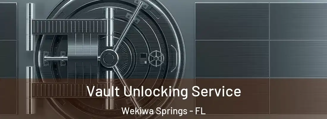 Vault Unlocking Service Wekiwa Springs - FL