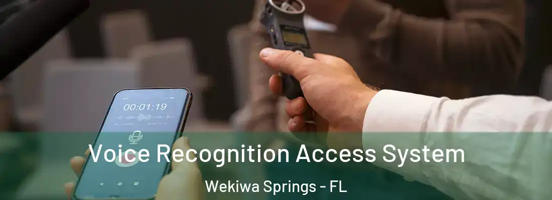 Voice Recognition Access System Wekiwa Springs - FL